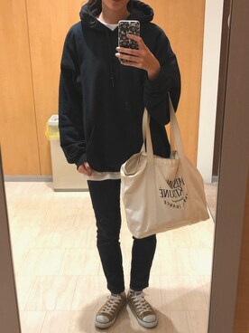 m .さん(レディース・159cm)の冬コーディネート