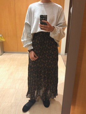 「カンフーシューズ」｜m .さん（レディース・159cm）の春コーディネート