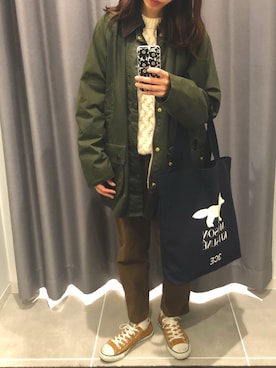 「FORK&SPOON」｜m .さん（レディース・160cm）の冬コーディネート