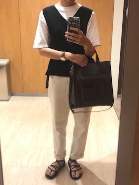 m .さん（レディース・160cm）の夏コーディネート