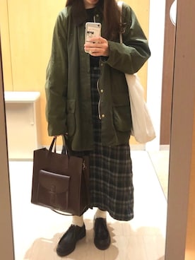 m .さん（レディース・160cm）の冬コーディネート