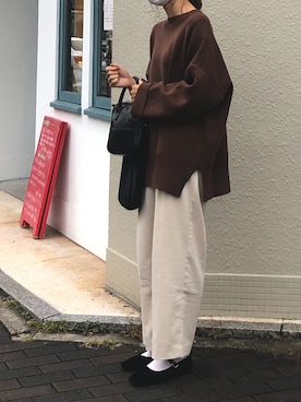 m .さん（レディース・160cm）の秋コーディネート