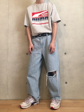 「ADER error（アーダーエラー）のアイテム」を使った、totoさん（メンズ・173cm）の春コーディネート