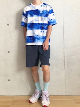 「ScoLar Parity（スカラーパリティ）のアイテム」を使った、totoさん（メンズ・173cm）の夏コーディネート