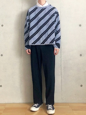 「neonsign」｜「アイテム（その他）」を使った、totoさん（メンズ・173cm）の秋コーディネート