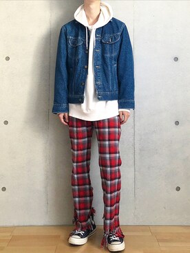 「FACETASM」｜「アイテム（その他）」を使った、totoさん（メンズ・173cm）の秋コーディネート