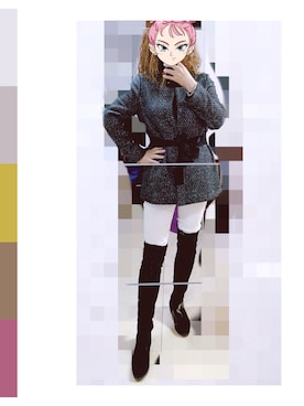 「BELLE（ベル）のアイテム」を使った、枫糖蛋卷さん（レディース・163cm）の秋コーディネート