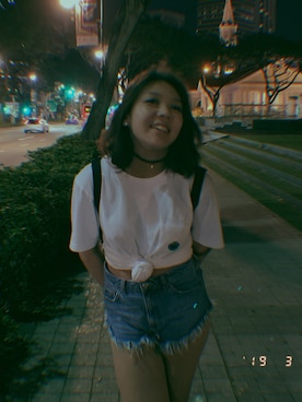 victoriaさん（レディース・165cm）の夏コーディネート