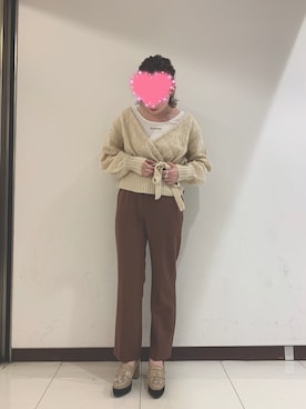 みささん（レディース・159cm）の秋コーディネート