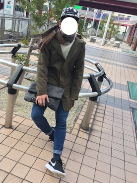 「SEVENDAYS=SUNDAY（セブンデイズサンデイ）のアイテム（ダウンジャケット/コート）」を使った、れいさん（メンズ・170cm）の冬コーディネート