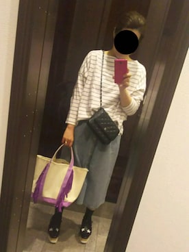 「ラベンダー」｜Jasmine♡さん（レディース・160cm）の春コーディネート