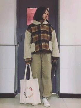 又壳又jenさんのコーディネート