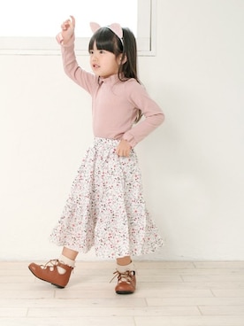 「ソックス」｜sr__akさん（キッズ・107cm）の春コーディネート