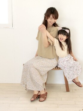 「SOROTTO（ソロット）のアイテム」を使った、sr__akさん（キッズ・107cm）の春コーディネート