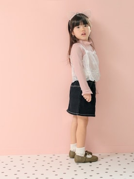 「アイテム（パンプス）」を使った、sr__akさん（キッズ・107cm）の春コーディネート