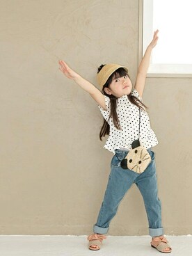 「アイテム（サンダル）」を使った、sr__akさん（キッズ・107cm）の夏コーディネート