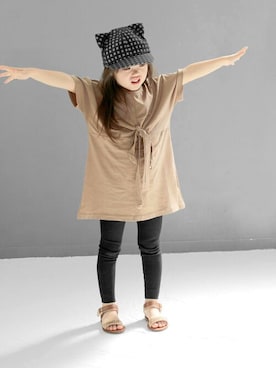 「アイテム（サンダル）」を使った、sr__akさん（キッズ・110cm）の春コーディネート