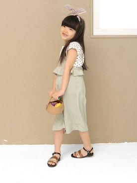 「アイテム（サンダル）」を使った、sr__akさん（キッズ・110cm）の春コーディネート