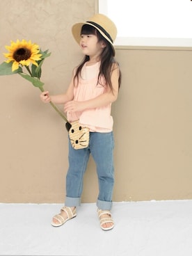 「アイテム（シューズ）」を使った、sr__akさん（キッズ・110cm）の春コーディネート