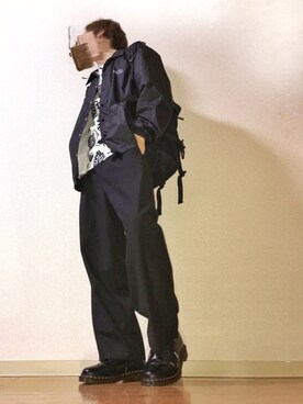 「Dr. Martens（ドクターマーチン）のDR.MARTENS / ドクターマーチン : WINGTIP BROGUE #（ドレスシューズ）」を使った、Senaさん（メンズ・172cm）の春コーディネート