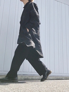 「Dr. Martens（ドクターマーチン）のDR.MARTENS / ドクターマーチン : WINGTIP BROGUE #（ドレスシューズ）」を使った、Senaさん（メンズ・172cm）の秋コーディネート