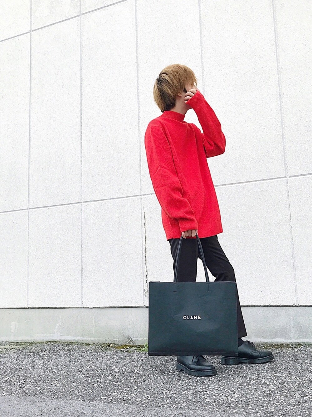 バッグ CLANE ROUND TOTE BAG 10TH LOGO HUGE TOTE BAG｜BAG/SHOES(バッグ/シューズ)｜CLANE