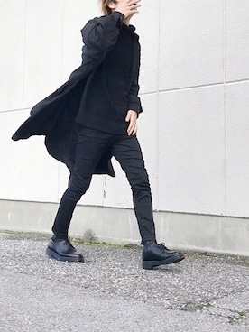 「SHAREEF（シャリーフ）のアイテム」を使った、Senaさん（メンズ・172cm）の秋コーディネート