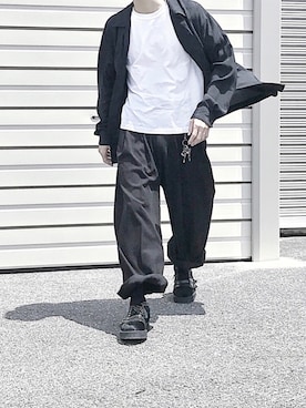 「SHAREEF（シャリーフ）のアイテム（財布/小物）」を使った、Senaさん（メンズ・172cm）の春コーディネート