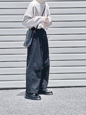 「Kirov（キロフ）のアイテム」を使った、Senaさん（メンズ・172cm）の春コーディネート