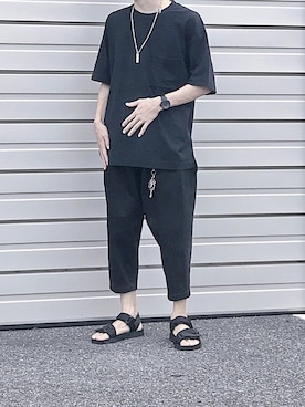 Senaさんの「STRETCH TWILL TAPERED PANTS」を使ったコーディネート