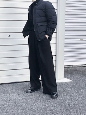「not conventional」｜「アイテム（ジャケット/アウター）」を使った、Senaさん（メンズ・172cm）の冬コーディネート