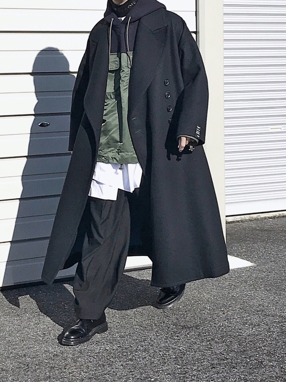 SHAREEF（シャリーフ）の「W-FACE LONG COAT（チェスターコート）」 - WEAR