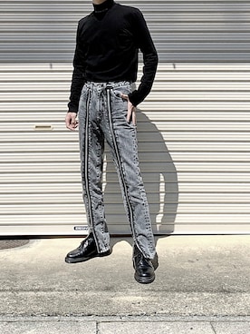 「JOHN LAWRENCE SULLIVAN」｜「アイテム（その他）」を使った、Senaさん（メンズ・172cm）の春コーディネート