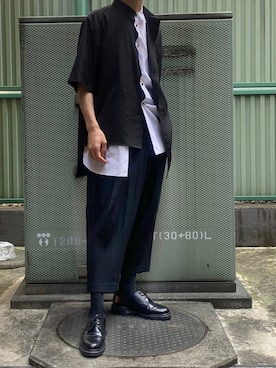「not conventional」｜「アイテム（その他）」を使った、Senaさん（メンズ・173cm）の夏コーディネート