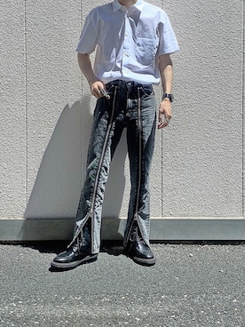 「JOHN LAWRENCE SULLIVAN」｜「アイテム（その他）」を使った、Senaさん（メンズ・173cm）の夏コーディネート