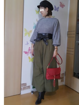 mintoさん（レディース・155cm）の冬コーディネート