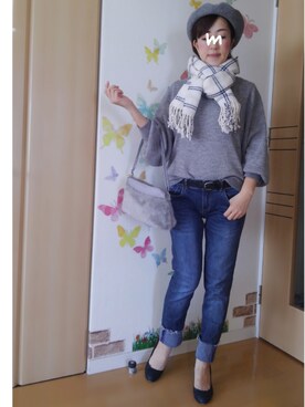 mintoさん（レディース・155cm）の冬コーディネート