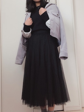 star🌟さん（レディース・156cm）の冬コーディネート