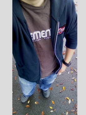 「アイテム（その他トップス、ブラウン系）」を使った、セトさん（メンズ・173cm）の秋コーディネート