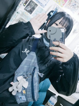 「アイテム（雑貨/ホビー、グレー系）」を使った、たぷさん（レディース・157cm）の春コーディネート