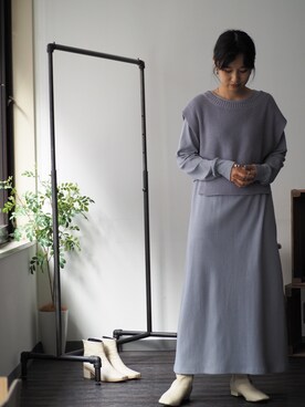 KITAYAMAさん（レディース・157cm）の秋コーディネート