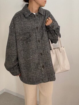 「cepo（セポ）のアイテム（その他アウター）」を使った、KITAYAMAさん（レディース・157cm）の冬コーディネート