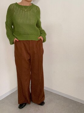 「セポ」｜KITAYAMAさん（レディース・157cm）の冬コーディネート