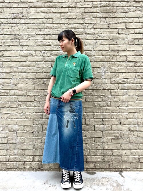 HYSTERIC GLAMOUR大阪店mtkさんのスカートを使ったコーディネート