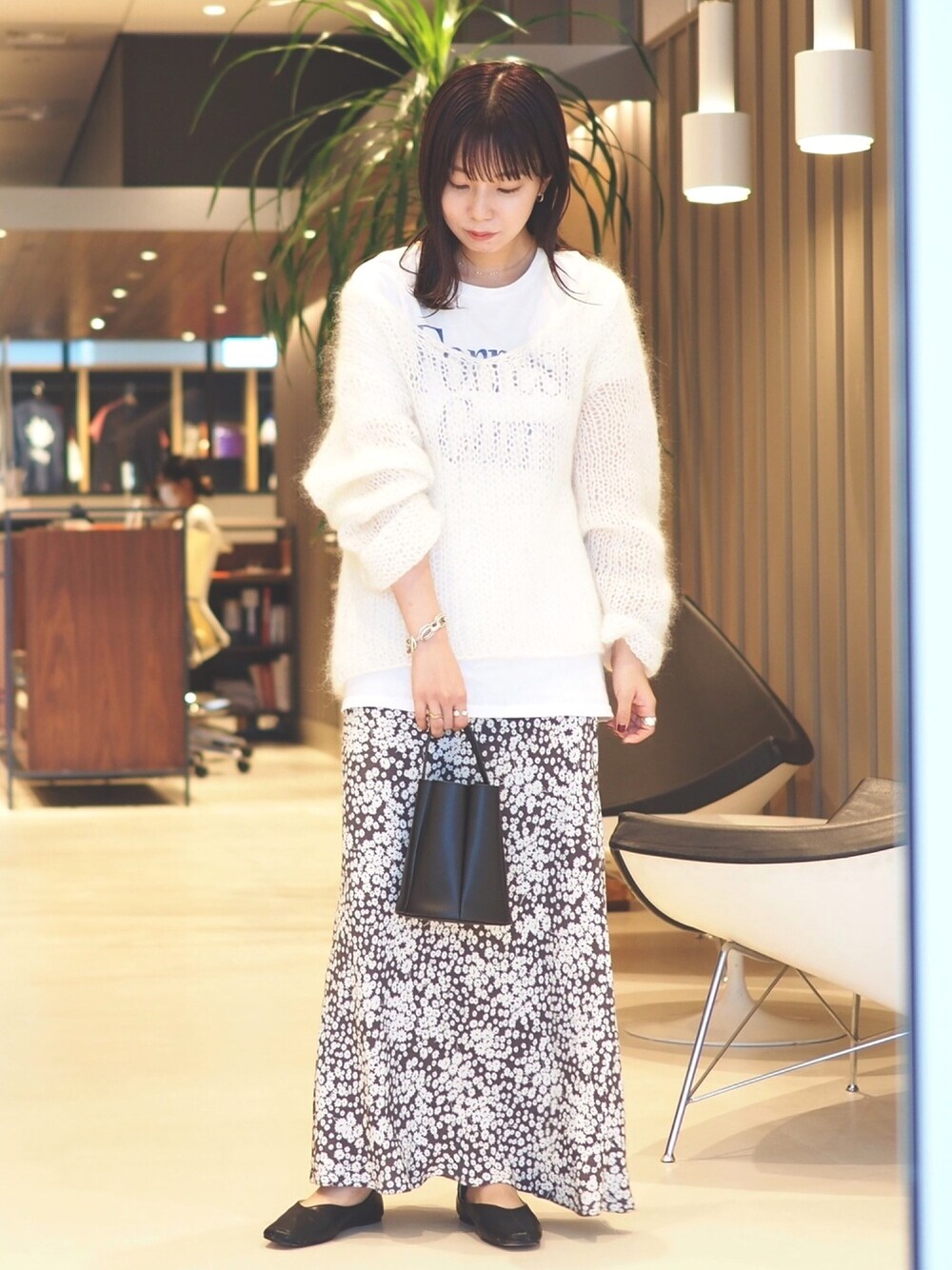 BEAMS BOY / ハンド モヘア プルオーバー ニット BEAMS BOY（ビームスボーイ）の「BEAMS BOY / ハンド モヘヤ プル
