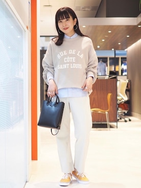 k a m e 𓅮さん（レディース・158cm）の冬コーディネート