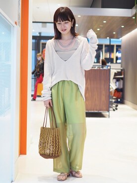 k a m e 𓅮さん（レディース・158cm）の春コーディネート