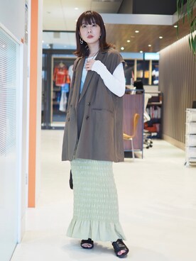 k a m e 𓅮さん（レディース・158cm）の春コーディネート