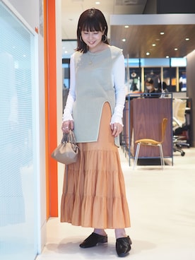 k a m e 𓅮さん(レディース・158cm)の春コーディネート