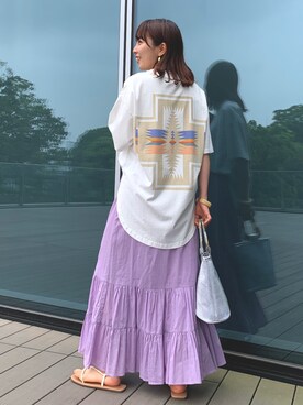 k a m e 𓅮さん（レディース・158cm）の夏コーディネート